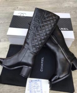Chanel Knee-High Boots