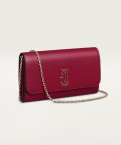 Chain wallet, C de Cartier