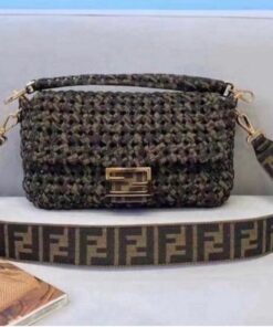 Fendi Pomodorino Leather Mini Bag For Woman
