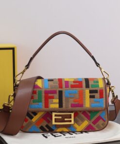 Fendi Baguette Canvas Bag