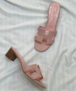 Hermes Oran Sandal Black For Women