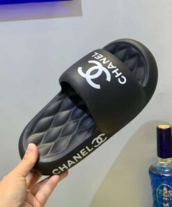 Chanel Slippers EVA Soft Summer Beach Slides Thick Sole