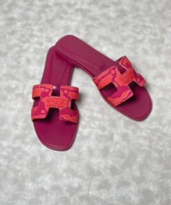 Hermes Leather Electric Sandals