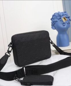 Dolce & Gabbana Calfskin Milano Logo Crossbody Bag