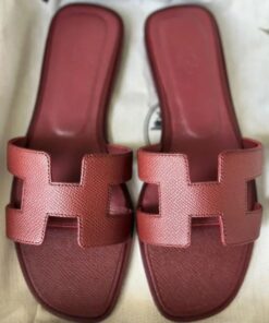 Designer Hermes Oran H Cut Sandals