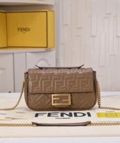 Fendi Baguette Canvas Bag