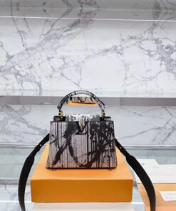 Louis Vuitton Alma Handbag Black