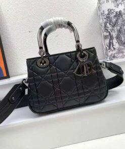 Christian Dior Lady Bag Black