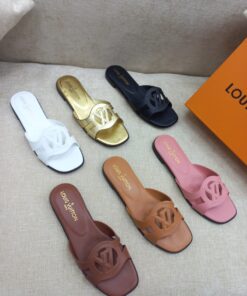 Squared Toe Leather Pumps