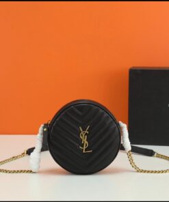 YSL Loulou Small in Matelassé “Y” Leather Bag Black Hardware