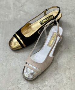 Chanel Cap Toe Heels Shoes