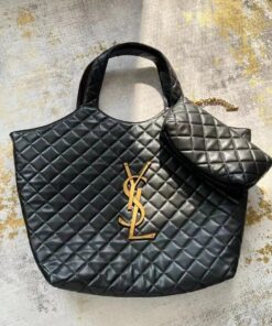 YSL Loulou Small in Matelassé “Y” Leather Bag Golden Hardware