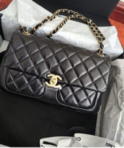 Chanel White Handbag – Flap Designer Bag
