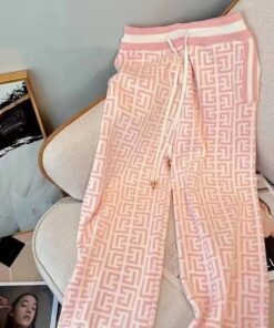 Men's Drawstring Linen Pants Casual Summer Beach Loose Trousers