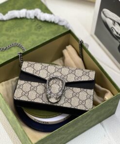 Gucci GG Supreme Monogram Super Mini Dionysus Bag