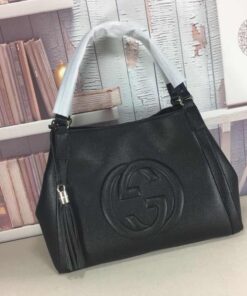 Gucci Genuine Leather Shoulder Diagonal Woman Crossbody Bag