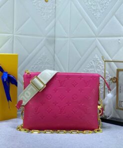 Pink Quilted Leather Trendy Handle Bag