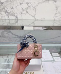 Pink Quilted Small Bag