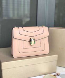 Pink Quilted Leather Timeless Bag
