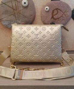 Louis Vuitton Leather Tote Bag For Women