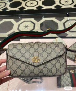Gucci Jackie 1961 Chain Wallets For Women