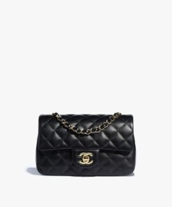 Chanel Black Chain Handbags