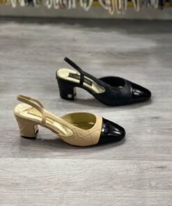 Chanel Cap Toe Heels Shoes