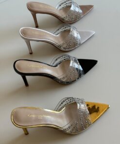 Gianvito Rossi Flavia  leather sandals