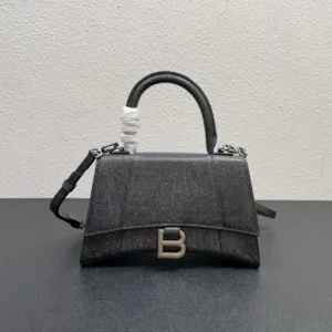 Small Hourglass Top Handle Bag