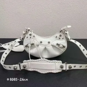 Women's Le Cagole Shoulder Bag Small in White