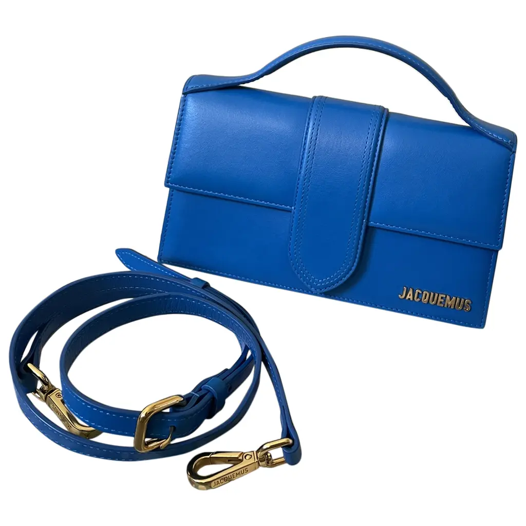 Jacquemus blue Leather Shoulder Bag