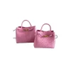 bottega veneta bag andiamo medium in peach pink