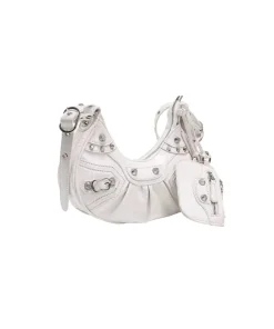 Women's Le Cagole Shoulder Bag Small in White