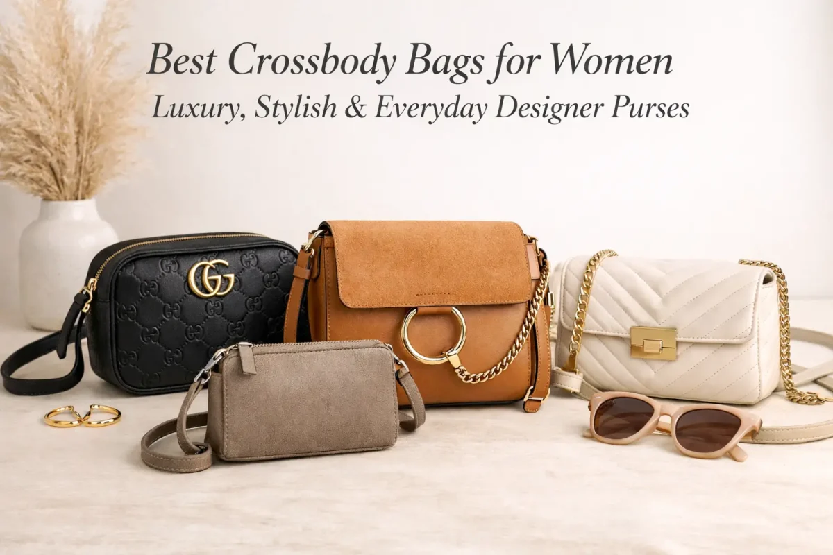 Best crossbody bags for women featuring luxury leather designer purses in neutral tones