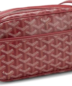 Goyard Cap-Vert PM Bag compact designer crossbody bag with zip closure and calfskin trim