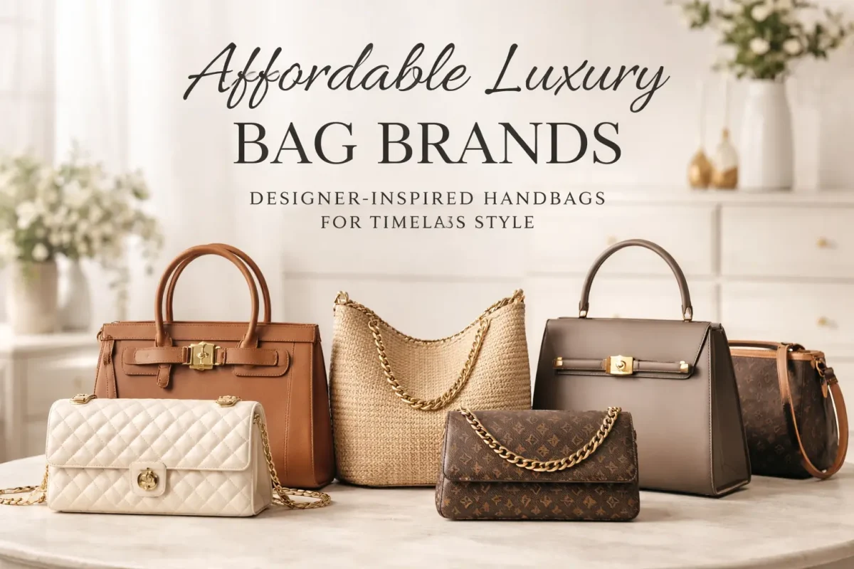 Explore affordable luxury bag brands inspired by iconic fashion houses.