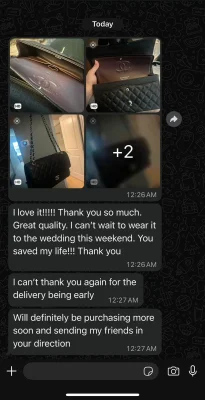 Satisfied client giving rating