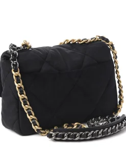 Alternative view of Chanel Quilted Chain Shoulder Bag – Luxury Crossbody, Velvet Finish