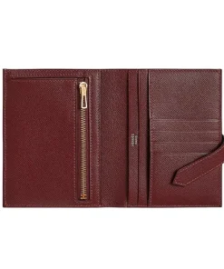 Alternative view of Hermès Bearn Compact Wallet, Epsom Calfskin Leather