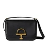 Front view of Gucci Siena small shoulder bag with gold hardware