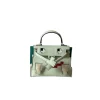 Hermès Kelly Doll Picto mini bag worn with detachable shoulder strap