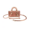 Luxury Dior shoulder bag showing chain strap and compact structured silhouette