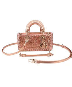 Luxury Dior shoulder bag showing chain strap and compact structured silhouette
