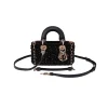 Christian Dior Lady D-Joy leather handbag with detachable strap and elegant design