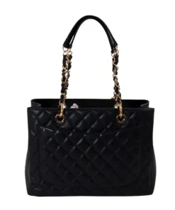 Alternative view of Chanel Medallion Tote Bag – Quilted Caviar Leather Shoulder Tote for Everyday Luxury