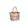 Hermès Steeple 28 canvas and leather handbag showing structured side profile with premium craftsmanship