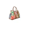 Hermès Garden Party 36 Luxury Tote Bag Side Angle Graffiti Style Design