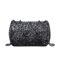 Alternative view of Chanel Sequin Mini Classic Flap Bag – Gradient Crossbody Shoulder Bag