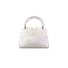 Louis Vuitton Capucines Mini in pastel pink lizard leather