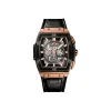 Hublot Spirit of Big Bang rose gold black ceramic watch dial close-up